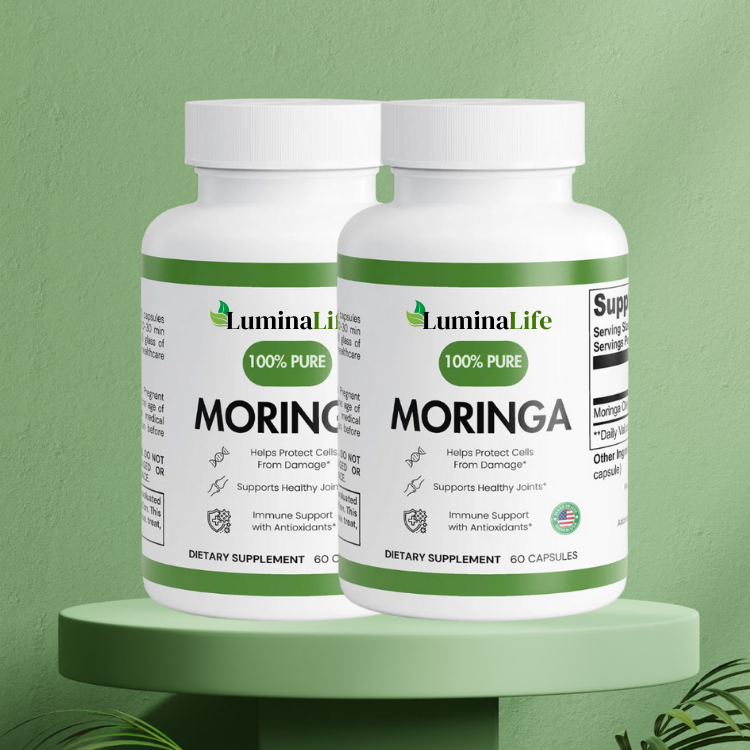 LuminaLife™ | Capsule de au moringa