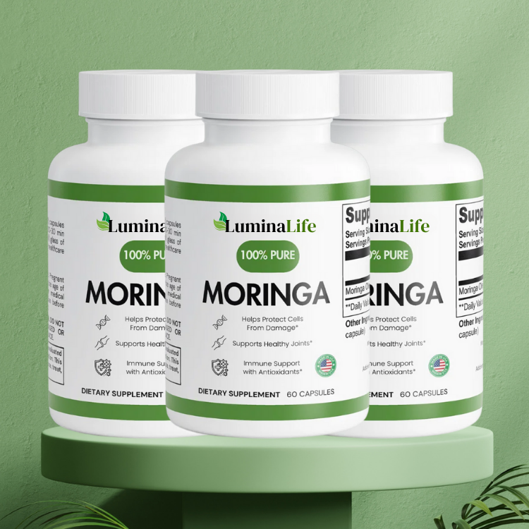 LuminaLife™ | Capsule de au moringa