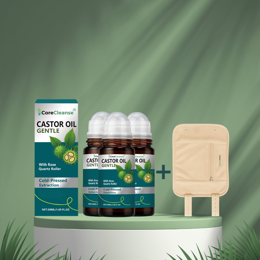 CoreCleanse™ | Compresses dhuile de ricin détox interne