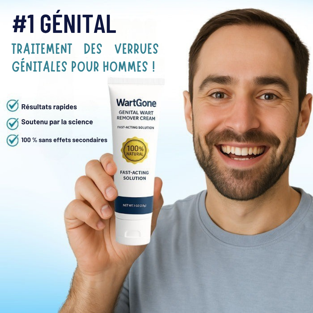 WartFree™ | Crème contre les Verrues Génitales